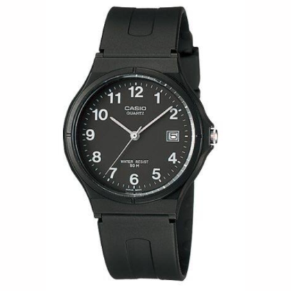 Casio General MW-59-1BV Black Resin Band Men Watch